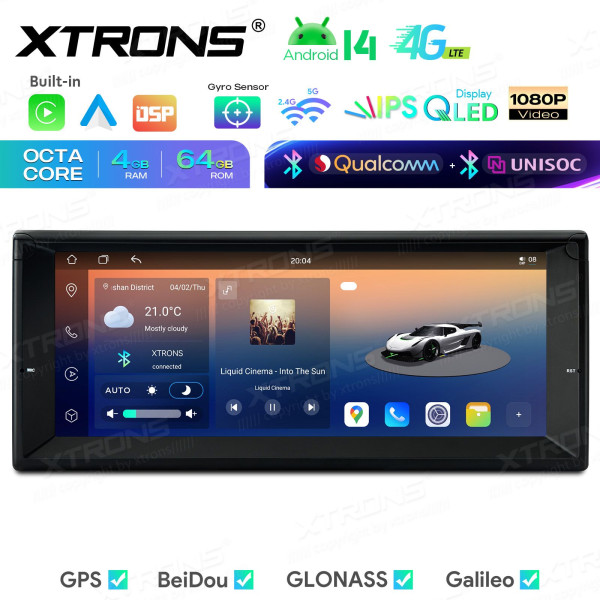 Xtrons | IM1439BH | BMW 7er E38 / 5er E39 | Android 14 | 4 GB RAM | 64 GB | 10,25"