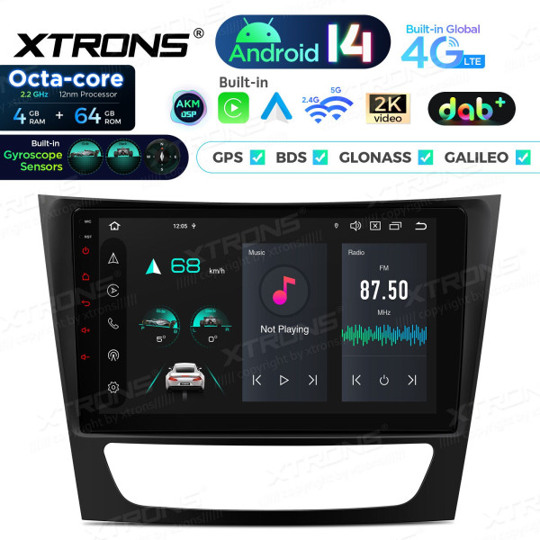 Xtrons | PXP94M211GDAB | Android 14 | 4 GB RAM | 64 GB | 9"