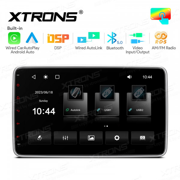 Xtrons DL10L 1-DIN Universal | 10,1" | Linux