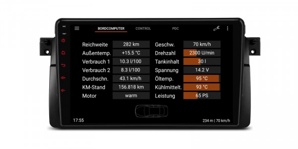 Xtrons IQP9246B | BMW | E46 | 9" | Android 12 | Snapdragon 665 | 6GB RAM |128GB ROM