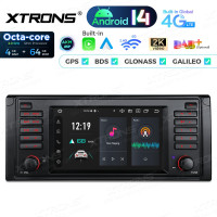 Xtrons PX7439BL | BMW 5er E39 7er E38 | Android 14 | 4GB RAM | 64GB ROM Xtrons PX7439BL | BMW 5er E39 7er E38 | Android 14 | 4GB RAM | 64GB ROM