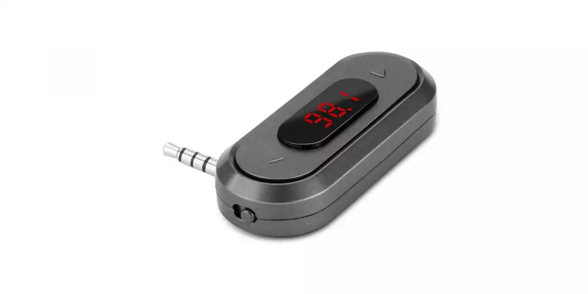 FM Transmitter Mini AUX Adapter wireless FM02 I BUS App Shop