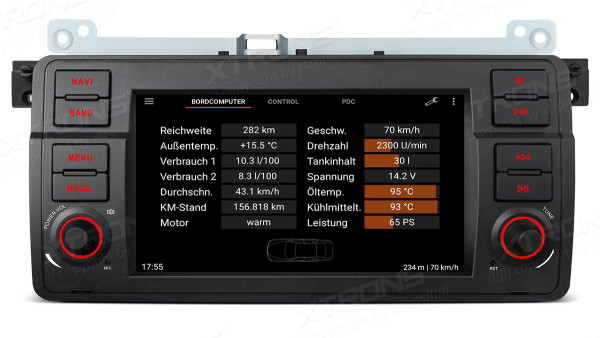 !PRE-ODER! Xtrons IQ7446IBUS | BMW | E46 MG ZT | Android 13 | SD 665 | 8GB RAM | 256GB ROM