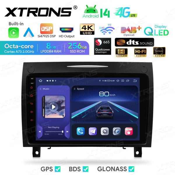 Xtrons | IQP94M350P | Android 14 | Snapdragon | 8 GB RAM | 256 GB | 9"